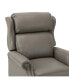 Pierce Genuine Leather Recliner with Nailhead Trims