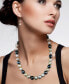 Фото #2 товара Multicolor Cultured South Sea & Tahitian Pearl (10-12-1/2mm) Strand 18" Collar Necklace