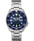 ფოტო #1 პროდუქტის Men's Automatic 5 Sports Stainless Steel Bracelet Watch 42.5mm