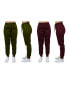 ფოტო #8 პროდუქტის Women's Loose Fit Fleece Jogger Sweatpants, Pack of 2