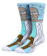 Фото #1 товара Men's Rick And Morty Rick Animigos Casual 360 Crew Socks for Men