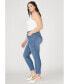 Фото #3 товара Plus Size The Morgan Super Stretch Skinny Jean