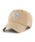 Men's Khaki Los Angeles Chargers Overton Clean Up Adjustable Hat