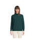 Фото #3 товара Women's Long Sleeve Ottoman Mock Pullover Tee