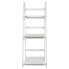 Shelves Alexandra House Living White Paolownia wood MDF Wood 38 x 115 x 41 cm Staircase