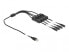 Delock 86799 - 1 m - USB A - Cable - Digital 1 m