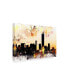 Фото #2 товара Philippe Hugonnard NYC Watercolor Collection - Shadows and Lights Canvas Art - 27" x 33.5"