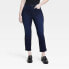 Фото #3 товара Women's High-Rise Bootcut Jeans - Universal Thread Dark Blue 4