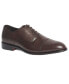 ფოტო #1 პროდუქტის Men's Clinton Cap-Toe Oxford Leather Dress Shoes