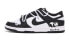 【定制球鞋】 Nike Dunk Low 礼盒 解构 熊猫 高街 低帮 板鞋 男款 黑色 / Кроссовки Nike Dunk Low DD1391-100