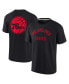 Фото #1 товара Men's and Women's Black Philadelphia 76ers Super Soft T-shirt