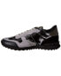 Фото #2 товара Valentino Rock Runner Camouflage Reflective Suede & Leather Sneaker Men's Grey