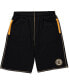 Фото #1 товара Men's Black Boston Bruins Big and Tall French Terry Shorts