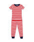 Фото #1 товара Костюм для малышей Pajamas for Peace Love Stripe для мальчиков и девочек 2-х предметный