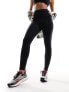 ASOS 4505 Icon running tie waist gym legging with phone pocket in black