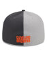 Men's Gray, Black Cleveland Browns 2023 Sideline 59FIFTY Fitted Hat