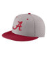 Фото #2 товара Men's Gray Alabama Crimson Tide Aero True Baseball Performance Fitted Hat