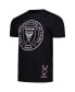 Фото #3 товара Men's Black Inter Miami CF Crest T-shirt