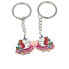 LLAVEROS UNICORNIO CON IMÁN BFF set 2 pz