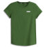 Puma Essentials Logo Crew Neck Short Sleeve T-Shirt Womens Green Casual Tops 847