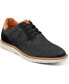 Фото #1 товара Men's Vibe Knit Plain Toe Oxford Dress Casual Sneaker