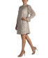 Фото #3 товара Платье Julia Jordan с блестками и высоким воротником