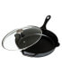 Glass Lid with Stainless Steel Knob for 12" Skillet