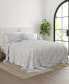 Фото #10 товара The Boho & Beyond Premium Ultra Soft Pattern 4 Piece Bed Sheet Set by Home Collection - Queen