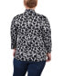 ფოტო #2 პროდუქტის Plus Size 3/4 Sleeve Two-Fer Top