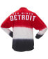 ფოტო #1 პროდუქტის Women's Red, Black Detroit Red Wings Ombre Long Sleeve T-shirt