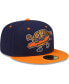 Men's Navy/Orange Peoria Chiefs Theme Night 59FIFTY Fitted Hat