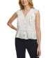 Фото #1 товара Women's Ruffled Ladder-Trim Blouse