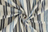 Фото #5 товара Штора HOMING Vorhang aus Baumwolle blau-grau gestreift.