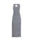 Women's Sleeveless Tulip Hem Maxi Dress