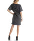 Фото #2 товара Women's Loose Fit V-neck Above the Knee Dress