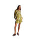 ფოტო #3 პროდუქტის Women's Draped Printed Shirt