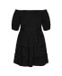 ფოტო #4 პროდუქტის Plus Size Fiesta Fringe Dress