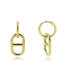 ფოტო #1 პროდუქტის LEE Bottle Cap Drop Earrings