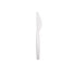 GOLD PLAST Set of 100 Easy Plastic Knives