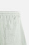 VISCOSE - LINEN BERMUDA SHORTS