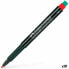 Permanent marker Faber-Castell Multimark 1513 F Red (10 Units)