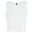 ფოტო #2 პროდუქტის PIECES Kylie Crop sleeveless T-shirt