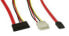 Фото #1 товара InLine SATA connection cable - with data and power connection - 50+15cm - 0.15 m - Male/Female - Red