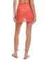 Фото #2 товара Solid & Striped The Mini Wrap Pareo Women's Orange M/L