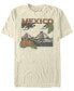 Men's Mexico Touristy Short Sleeve Crew T-shirt Бежевый, L - фото #1