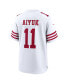 Men's Brandon Aiyuk White San Francisco 49ers Player Game Jersey