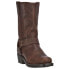 Dingo Molly Square Toe Motorcycle Womens Brown Casual Boots DI7374-200 10 - фото #2