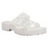 Фото #2 товара Dirty Laundry Riske Floral Clear Jelly Womens Clear, White Casual Sandals GRHO0
