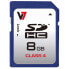 Фото #1 товара V7 SDHC Memory Card 8GB Class 4 - 8 GB - SDHC - Class 4 - 10 MB/s - 4 MB/s - Multicolour