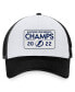 Фото #2 товара Men's Black Tampa Bay Lightning 2022 Eastern Conference Champions Locker Room Trucker Adjustable Hat